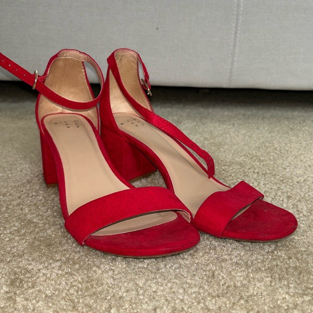 Red Heeled Sandal